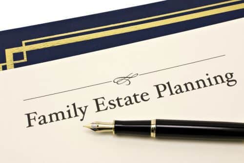 family estate planning document