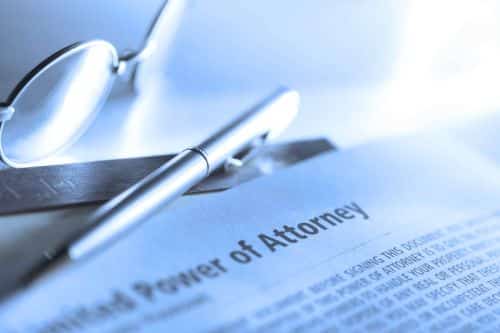 Durable power of attorney documents